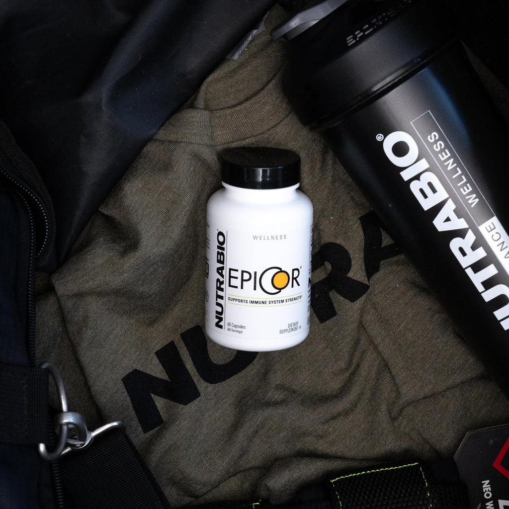 NutraBio Epicor Multivitamínico, 500mg, 60 Cápsulas Vegetales
