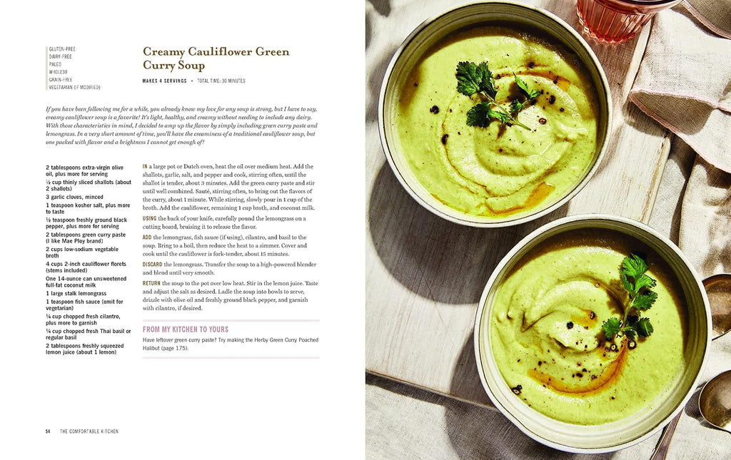 The Comfortable Kitchen: Recetas nutritivas para la familia (Defined Dish, Libro 2)