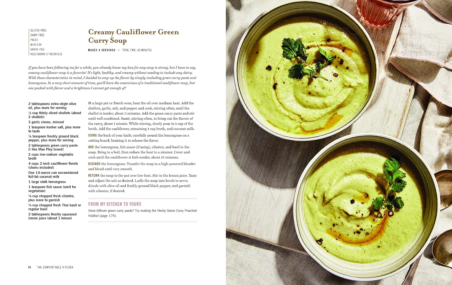 The Comfortable Kitchen: Recetas nutritivas para la familia (Defined Dish, Libro 2)