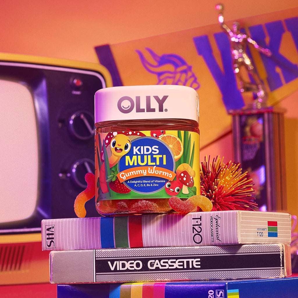 OLLY Kids Multivitamin Gummy - Gomitas multivitamínicas para niños, 70 unidades