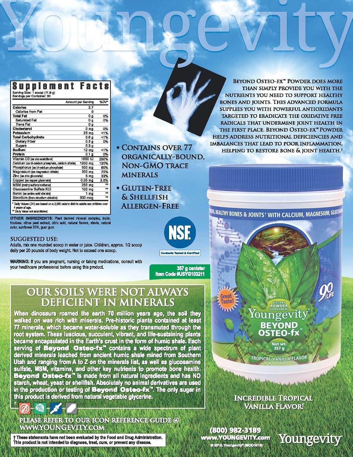 PACK SALUD ÓSEA Y ARTICULAR - Youngevity