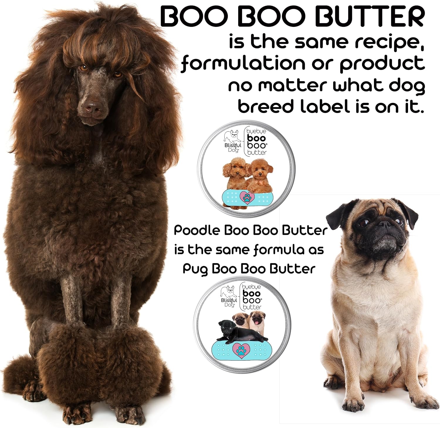 The Blissful Dog Tibetan Mastiff Boo Boo Butter, 16 oz
