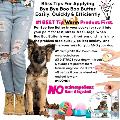 The Blissful Dog 2 oz TIN German Shepherd – Cera de abejas: Forma una barrera protectora. – Image 7