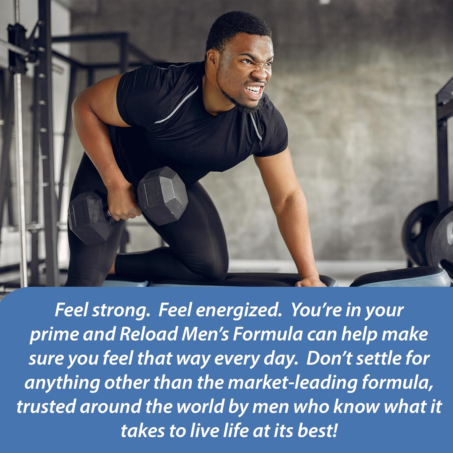 Reload! for Men Multivitamínico Natural con 24 Frutas y Verduras