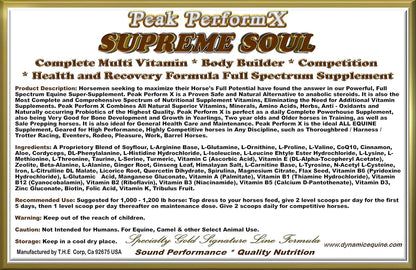 Peak PerformX Supreme Soul Multi Vitamin – Rendimiento mejorado: Ingredientes como el Tribulus y los precursores – Image 2