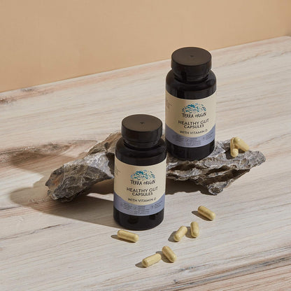 TERRA ORIGIN Healthy Gut con vitamina D 5000 UI | 60 cápsulas | Salud intestinal – Image 3