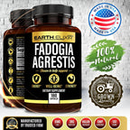 Earth Elixir Fadogia Agrestis 900mg (180 Cápsulas) - Extracto Puro - 3 Meses de Suministro