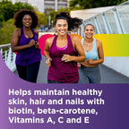 Centrum Multivitamínico para Mujeres con Hierro, Vitamina D3, Vitaminas B y Antioxidantes C y E, Sin Gluten, No Transgénicos - 120 Tabletas