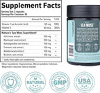 InnoSupps Wild Sea Moss Cápsulas - Complemento de Musgo Marino para Vitalidad y Salud Digestiva (30 Porciones)