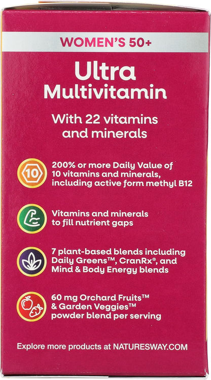 Nature's Way Multivitamin Alive Once Daily Women 50 Plus, 60 Tablets – Image 4