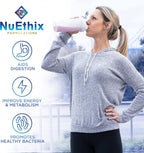 NuEthix Formulations Gourmet Greens Drink Powder - Superfoods y Probióticos - Sabor Espresso - 27 Servicios