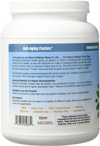 Immune-Tree Calostro Bovino Puro 100% (Grass-Fed) 2.2 lb - 661 Servicios – Image 4