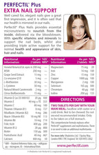 Perfectil Plus Nails Extra Support - 60 comprimidos