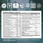 Abundant Earth Multivitamínico Completo con Probióticos y Enzimas, 180 Cápsulas