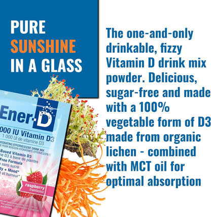 Ener-D Sugar Free Multivitamin Drink Mix - – Electrolitos (sodio y potasio): Ayudan a mantener la hidratación y el – Image 5