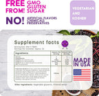 Multivitamínico Líquido para Niños con Saúco Orgánico - 31 Minerales Veganos y Vitaminas - Sin Azúcar - GreenPeach