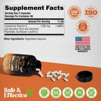 Liposomal Vitamin C 1700 mg | Fórmula de Alta Absorción | 180 Cápsulas