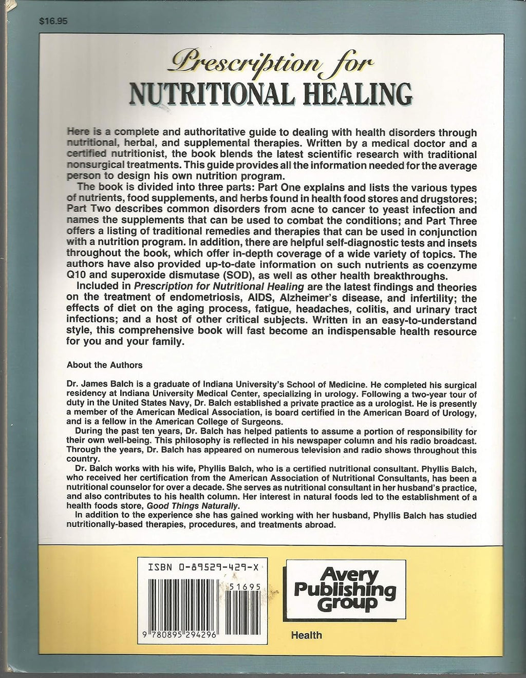 La receta para la curación nutricional