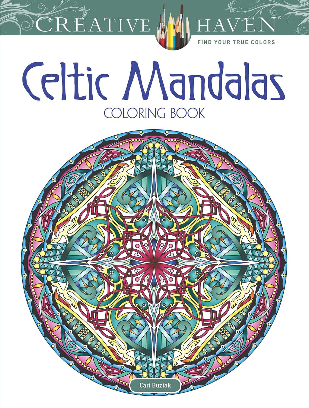 Creative Haven Mandalas Celtas: Libro de Colorear para Adultos