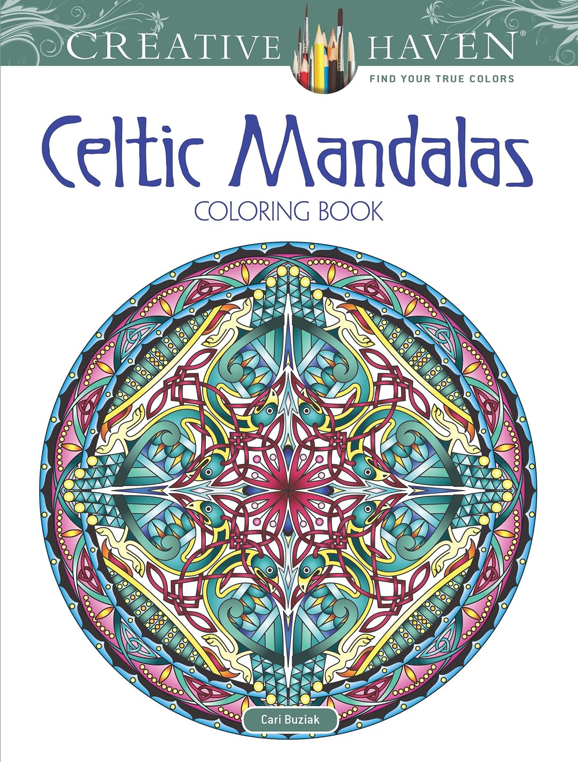 Creative Haven Mandalas Celtas: Libro de Colorear para Adultos