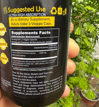Alkaline Care | Vitamina C de Camu Camu, 1500mg | 100% Natural, Sin OMG, con Extracto de Camu Camu | Apoyo Inmunológico y Colágeno (120 Cápsulas Veganas)