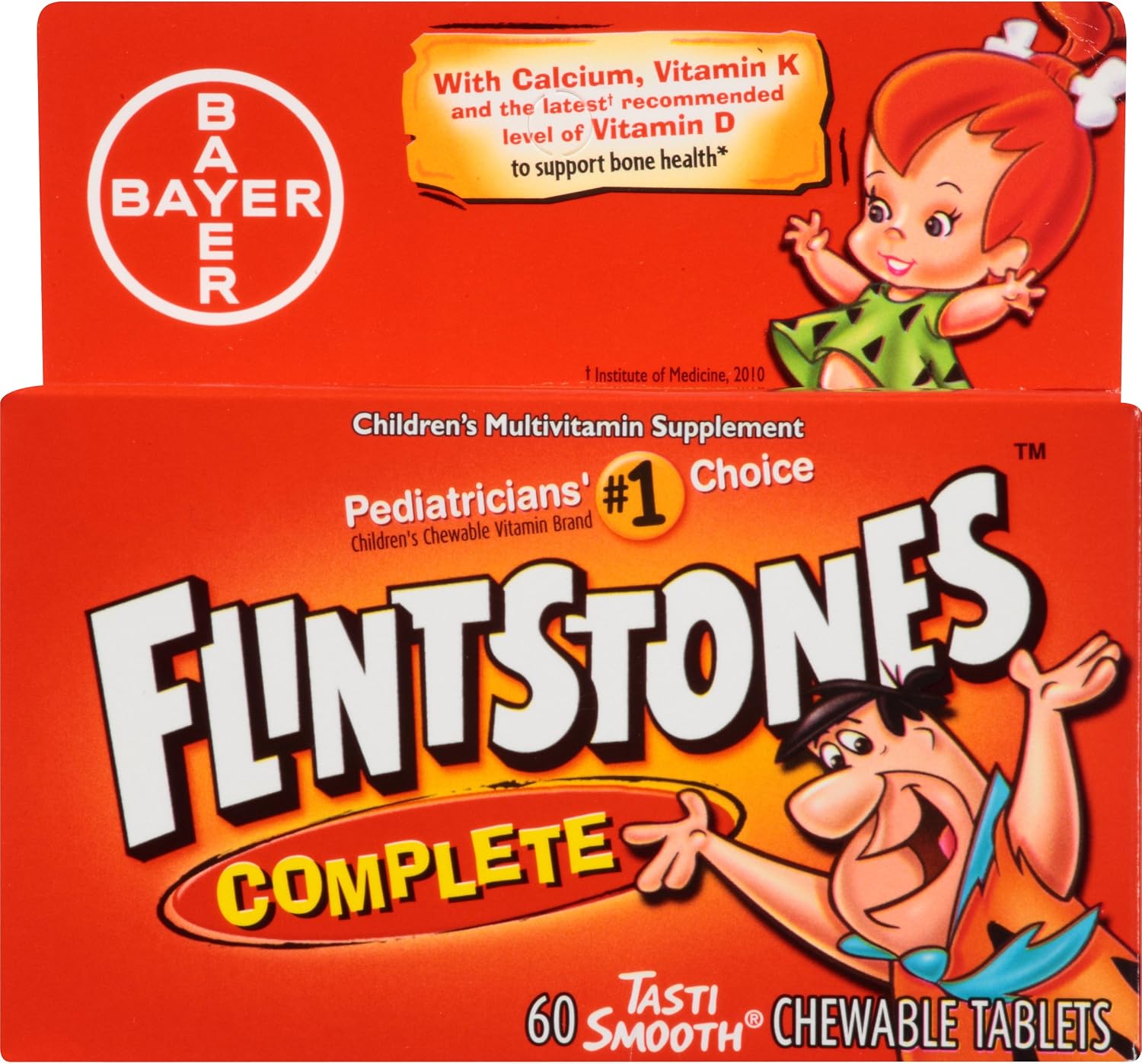 Flintstones Multivitamínico Infantil Masticable - 60 Unidades