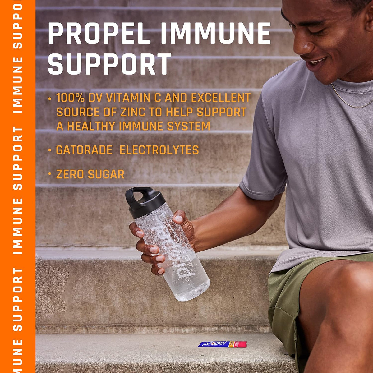 Propel Immune Support Powder Lemon Blackberry – Image 3
