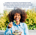 Puritan's Pride Probiotic 10 con Vitamina D, 60 Cápsulas