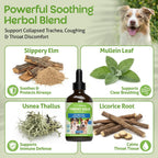 Pet Wellbeing Throat Gold para Perros - Fórmula Líquida 118 ml