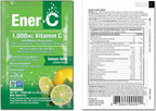 Ener-C Multivitamínico Bebida Mezcla con Electrolitos - Limón Lima, 60 sobres