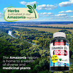 FITO MEDIC'S Lab Vitamina D3 5000 UI – 360 Cápsulas Blandas