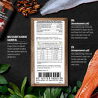 Wild Alaskan Salmon Oil for Dogs and Cats | Omega 3 Fish Oil Soft Gel Capsules | Skin and Coat, Joint and Heart Support | 1000mg EPA DHA | 120 Count