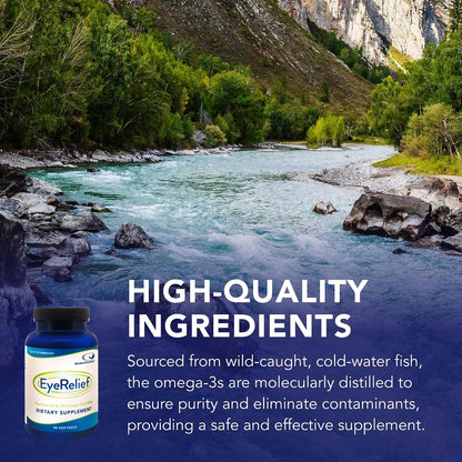 Doctor’s Advantage Eye Relief – Suplemento Ocular con Omega 3 – 90 Cápsulas Blandas – Image 3