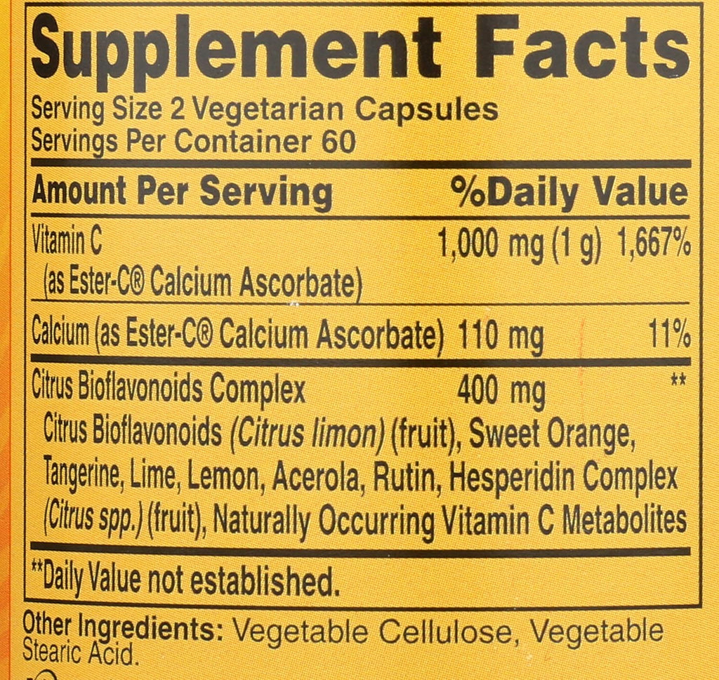Ester-C® Vitamina C Tamponada de American Health