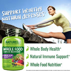 NATURELO Multivitamínico Completo con Elderberry y Setas - 60 Cápsulas Veganas