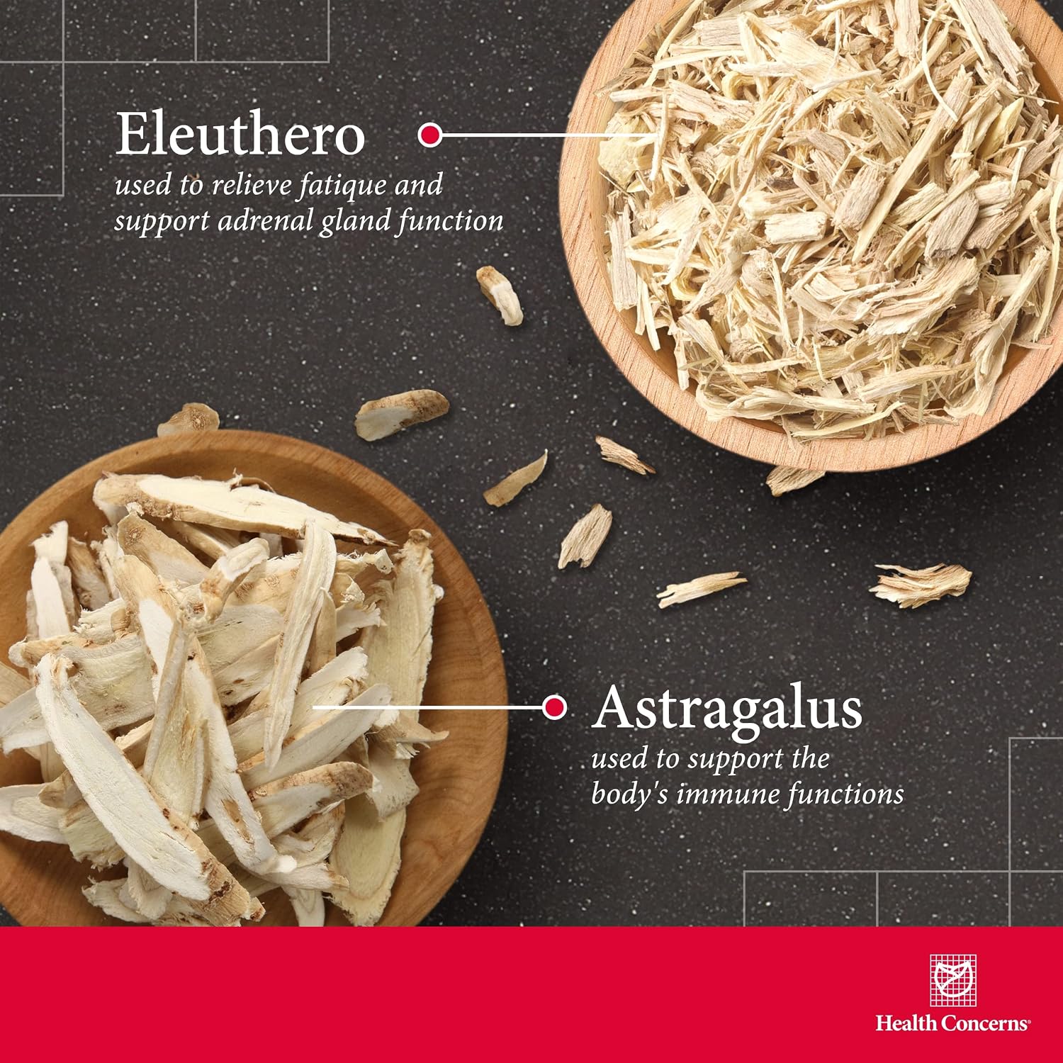 Health Concerns Astra 8 – Mezcla Herbal Adaptógena con Astrágalo y Ginseng – 270 Cápsulas