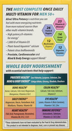 Nature's Way Alive! Men's 50+ Ultra Potency Daily Multivitamin, Food Blends, 60 Tablets (2 Pack)