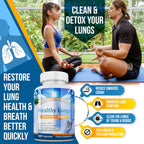 Healthy Lungs 120 Cápsulas - Suplemento para la Salud Pulmonar