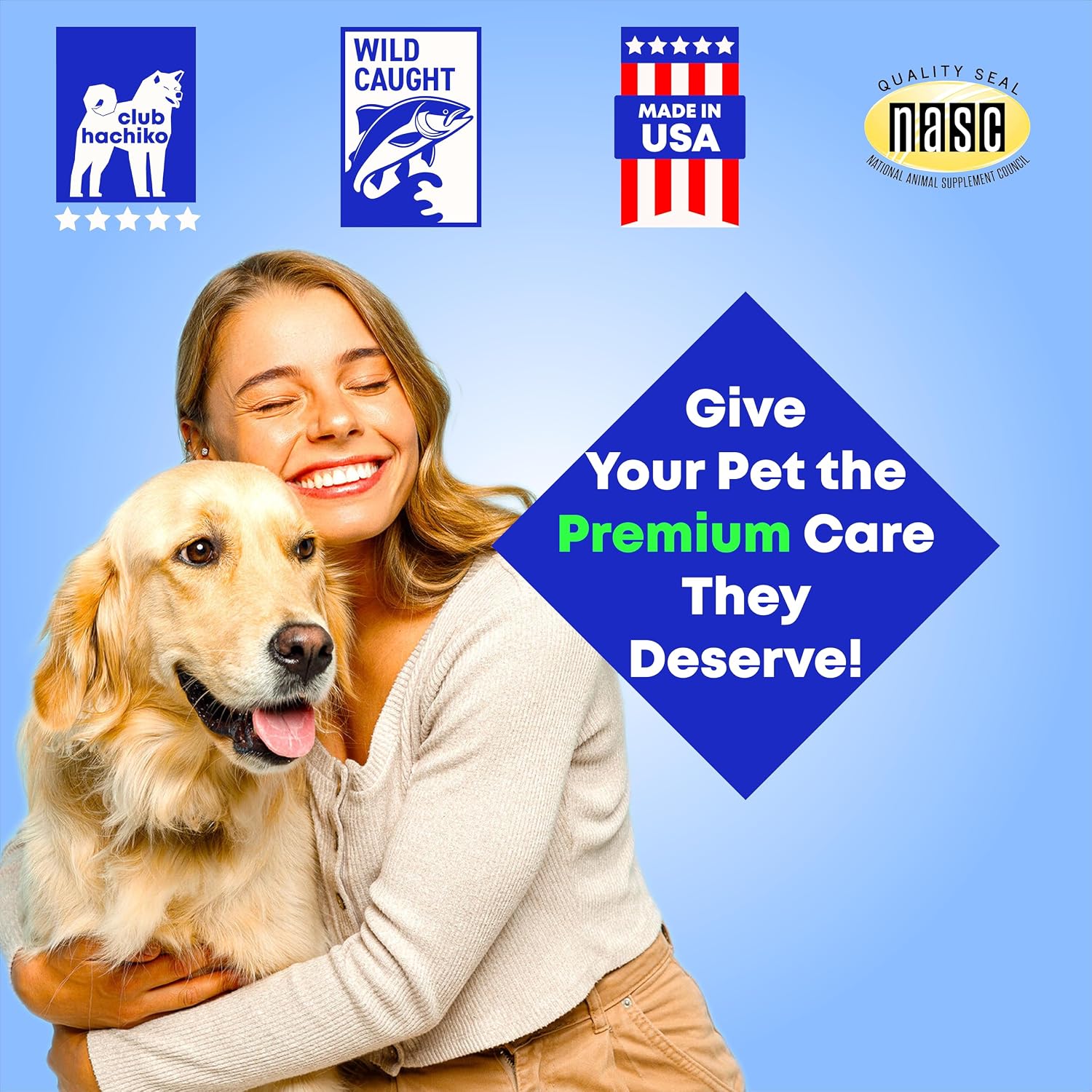 Aceite de Salmón Salvaje de Alaska y Abadejo para Perros – Omega 3 para Piel, Articulaciones y Alergias – Certificado NASC – 473ml