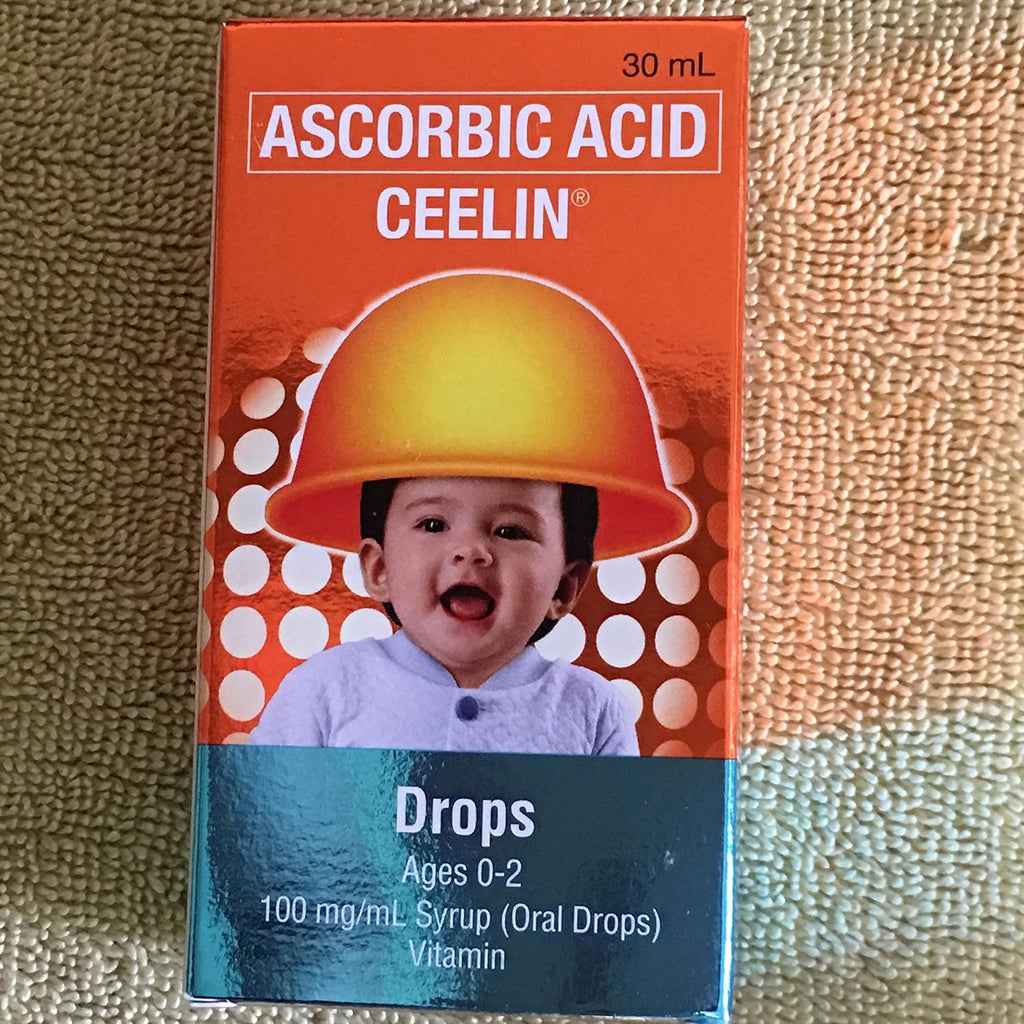 Ceelin Ácido Ascórbico Gotas Orales para Bebés de 0 a 2 años 30 ml