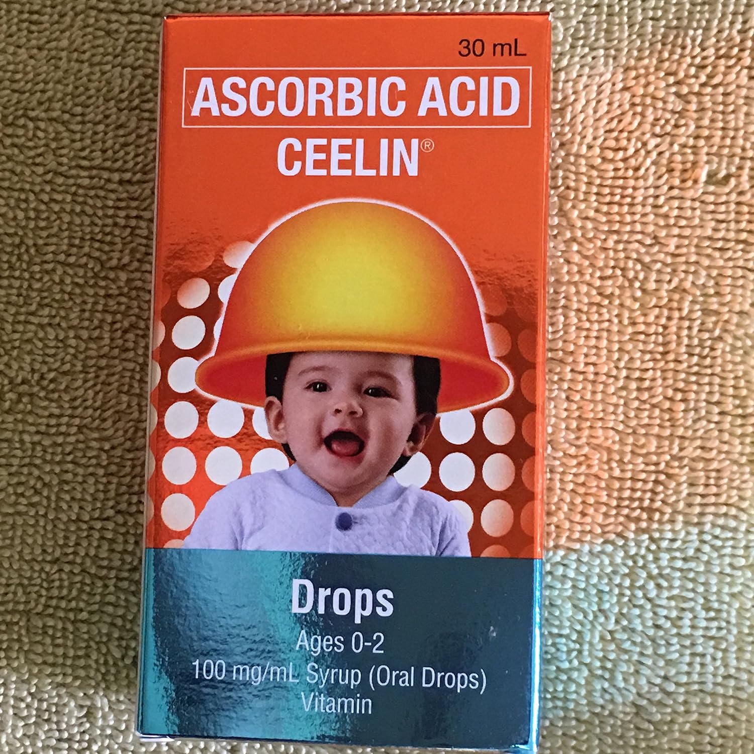 Ceelin Ácido Ascórbico Gotas Orales para Bebés de 0 a 2 años 30 ml