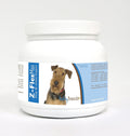 Healthy Breeds Airedale Terrier Z-Flex Max + Glucosamina + Condroitina + Omega - Soporte para Cadera y Articulaciones para Mejor Movilidad - 100 Masticables Blandos con Sabor a Tocino