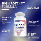 Research Verified Blood Booster - 180 Cápsulas (3 Meses)