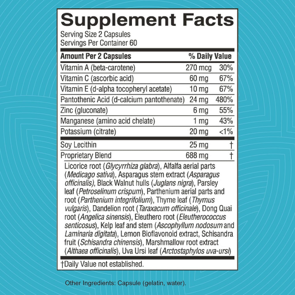 Nature's Sunshine Master Gland, 120 Cápsulas - Suplemento Multivitamínico y Mineral