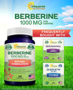 aSquared Nutrition Pure Berberine 1000mg - 180 Vegan Capsules