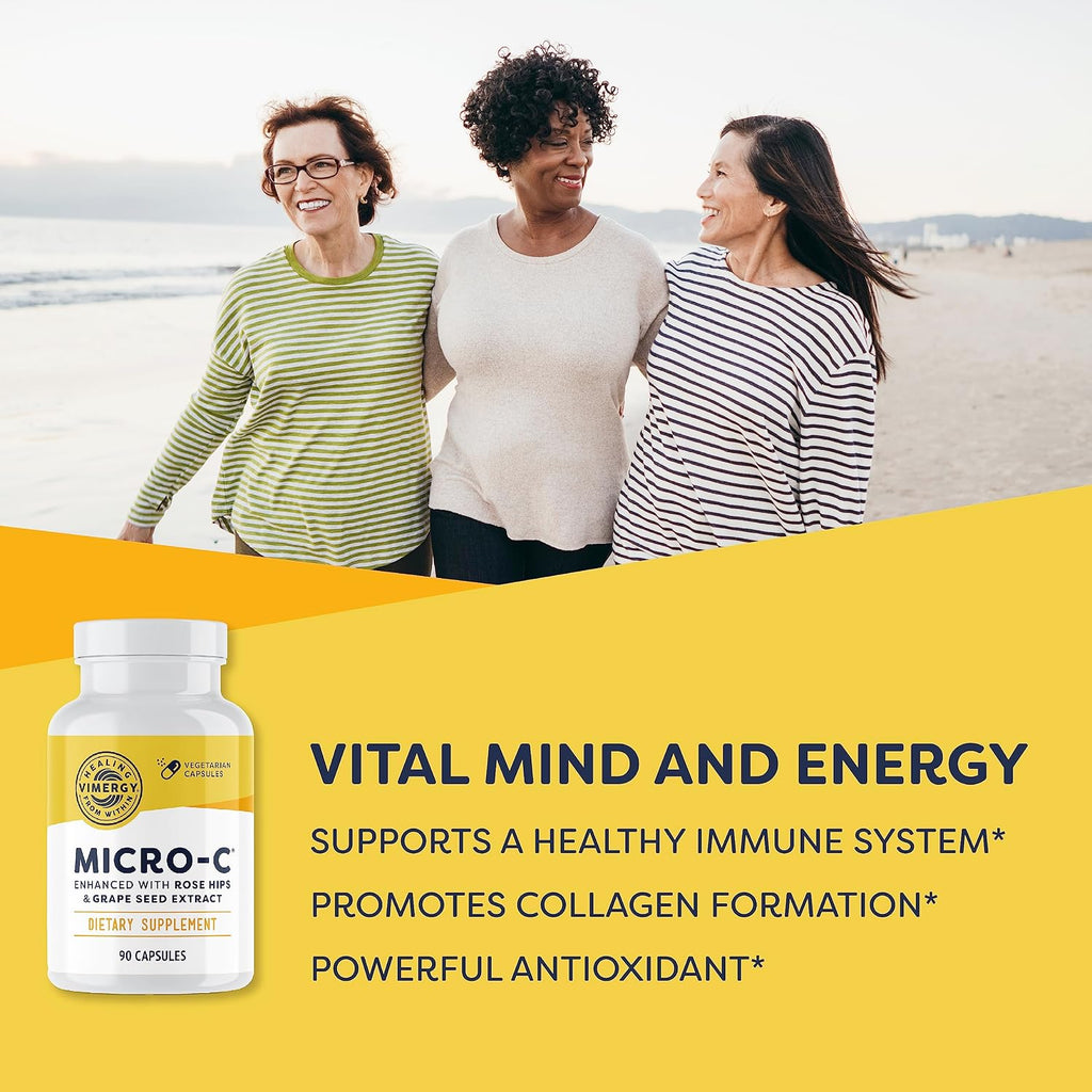 Vimergy Micro-C® Cápsulas de Vitamina C – 500 mg por cápsula, 90 cápsulas
