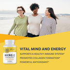 Vimergy Micro-C® Cápsulas de Vitamina C – 500 mg por cápsula, 90 cápsulas