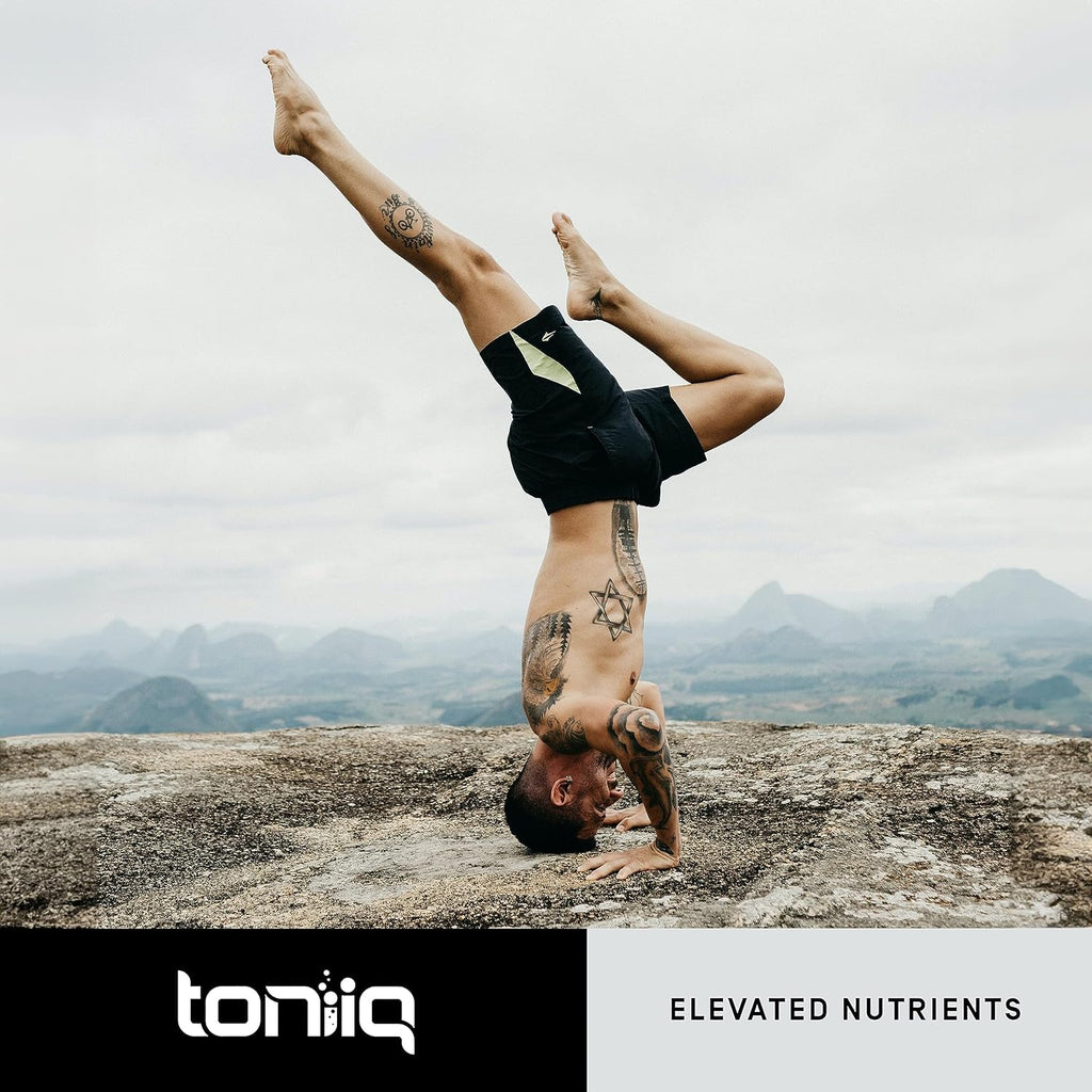 Toniiq Black Maca Root - Extracto de Maca Negra de Alta Potencia 20:1 - 120 Cápsulas