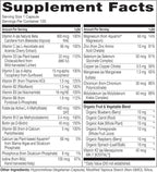NATURELO Multivitamínico Diario para Mujeres 50+ (Sin Hierro) - Apoyo Menopausia - 120 Cápsulas