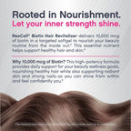 NeoCell Biotin Hair Revitalizer 10000 mcg | 300 Cápsulas blandas | Fórmula nutritiva diaria | Para mujeres y hombres | Complemento para cabello, piel y uñas